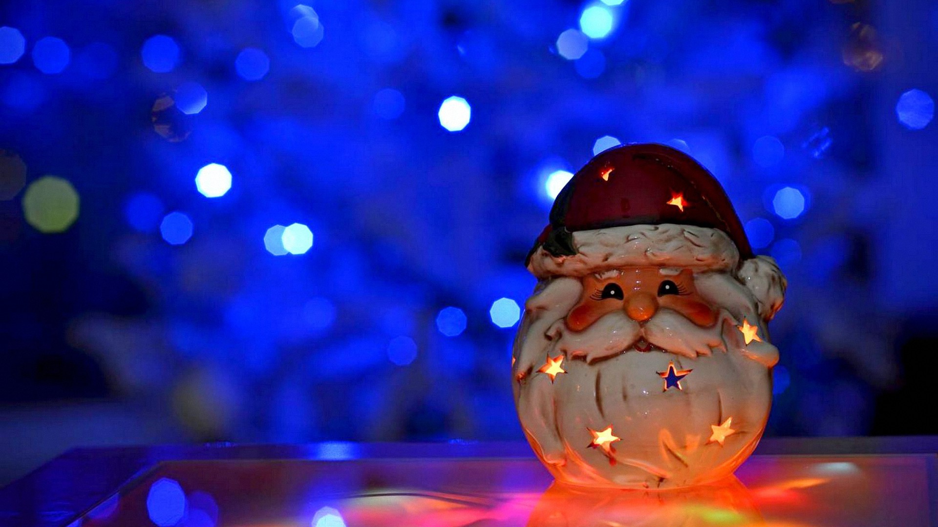 santa claus hd wallpapers 1080p,light,christmas,snowman,lighting,sky