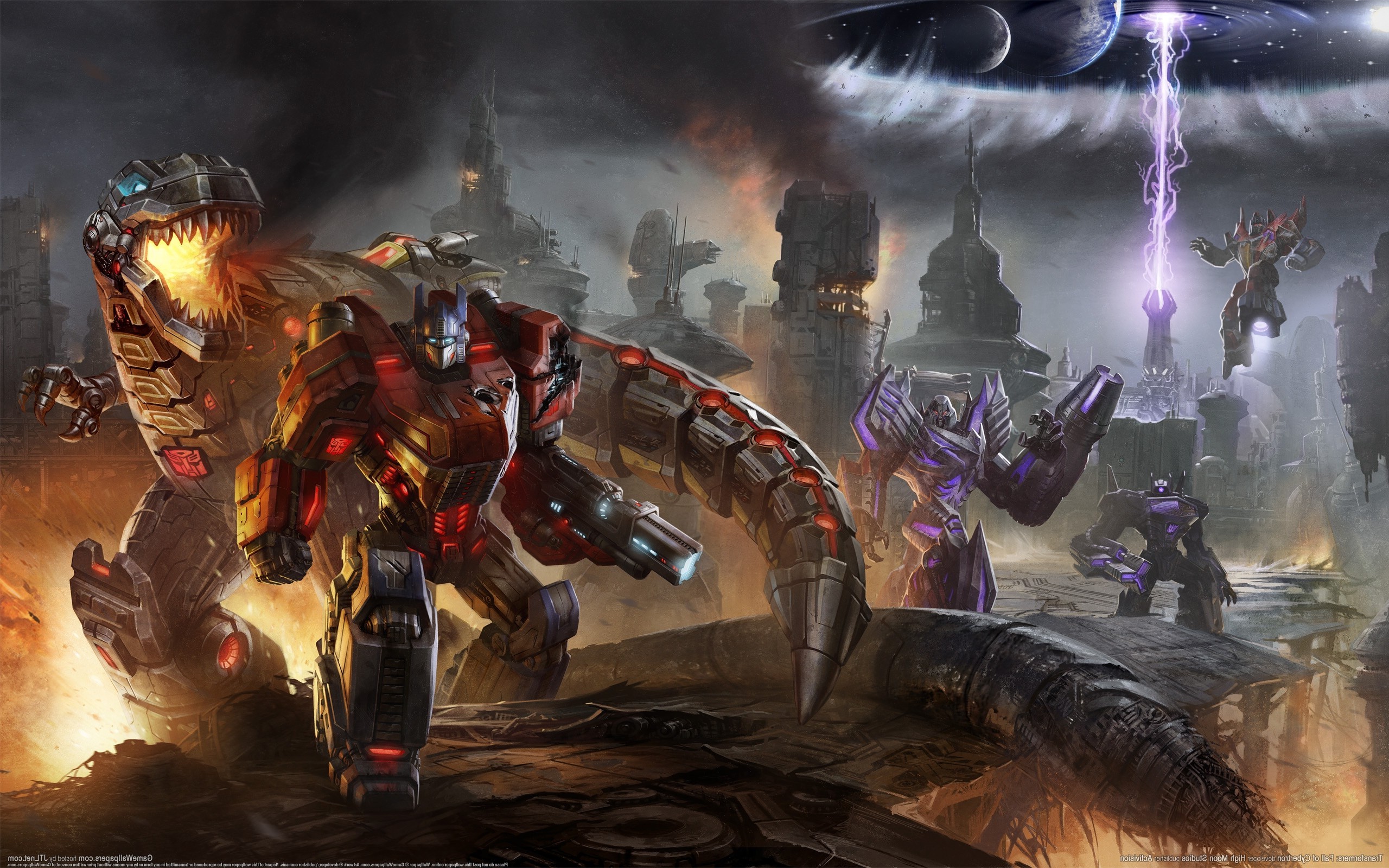 transformers desktop wallpaper,action adventure game,pc game,strategy video game,games,demon