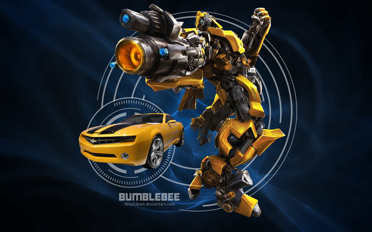 bumblebee wallpaper hd,action figure,yellow,toy,fictional character,transformers