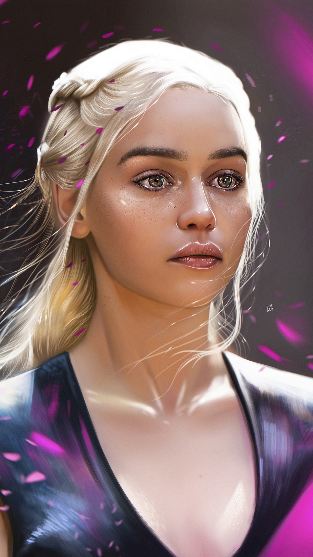 khaleesi wallpaper,hair,face,eyebrow,blond,hairstyle