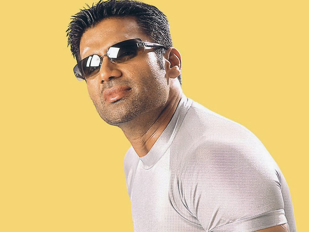 sunil shetty wallpaper,eyewear,hair,white,cool,sunglasses