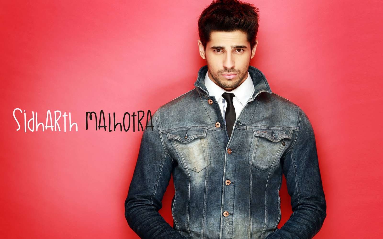 siddharth wallpaper,denim,jeans,clothing,jacket,red