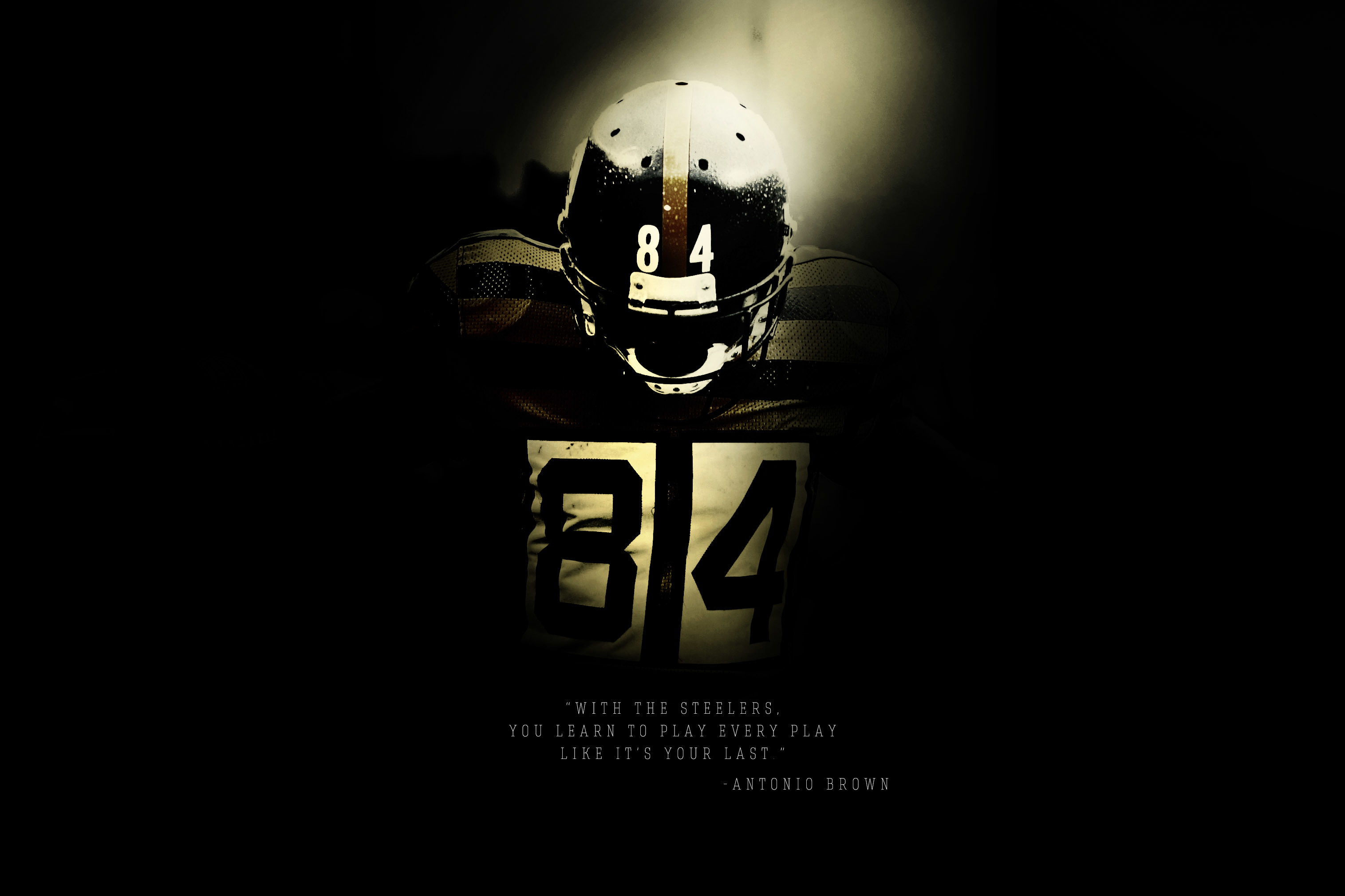 antonio brown wallpaper hd,black,darkness,light,graphic design,poster