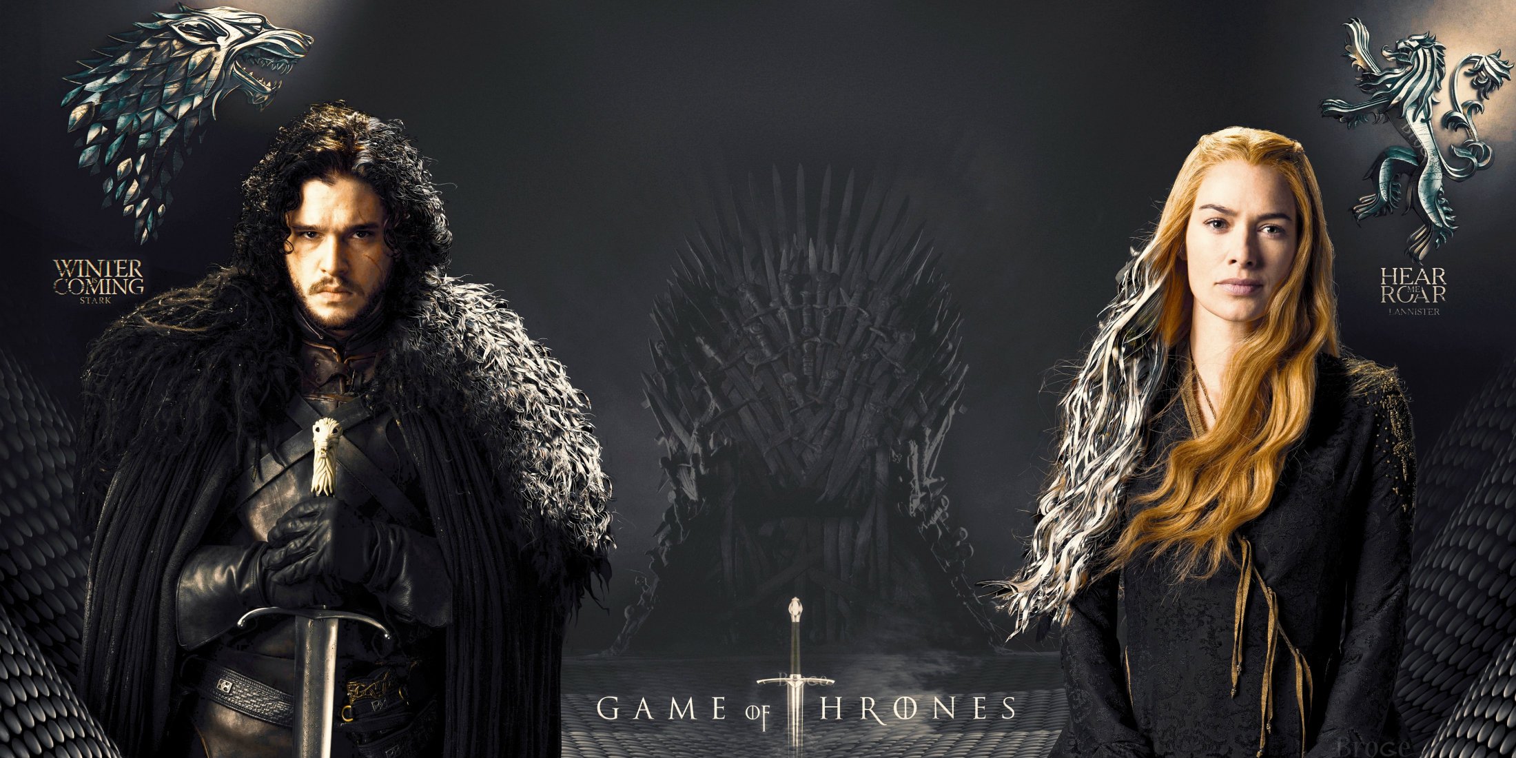 wallpaper de game of thrones,fashion,darkness,long hair,photography,fur