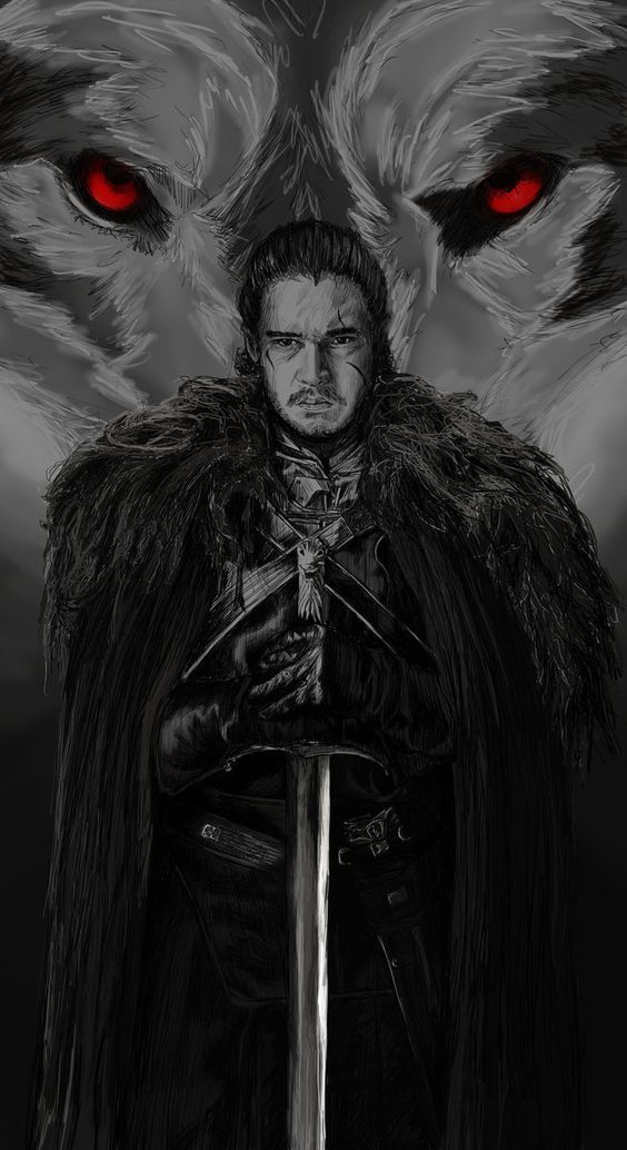 wallpaper game of thrones celular,darkness,fictional character,demon,illustration,drawing