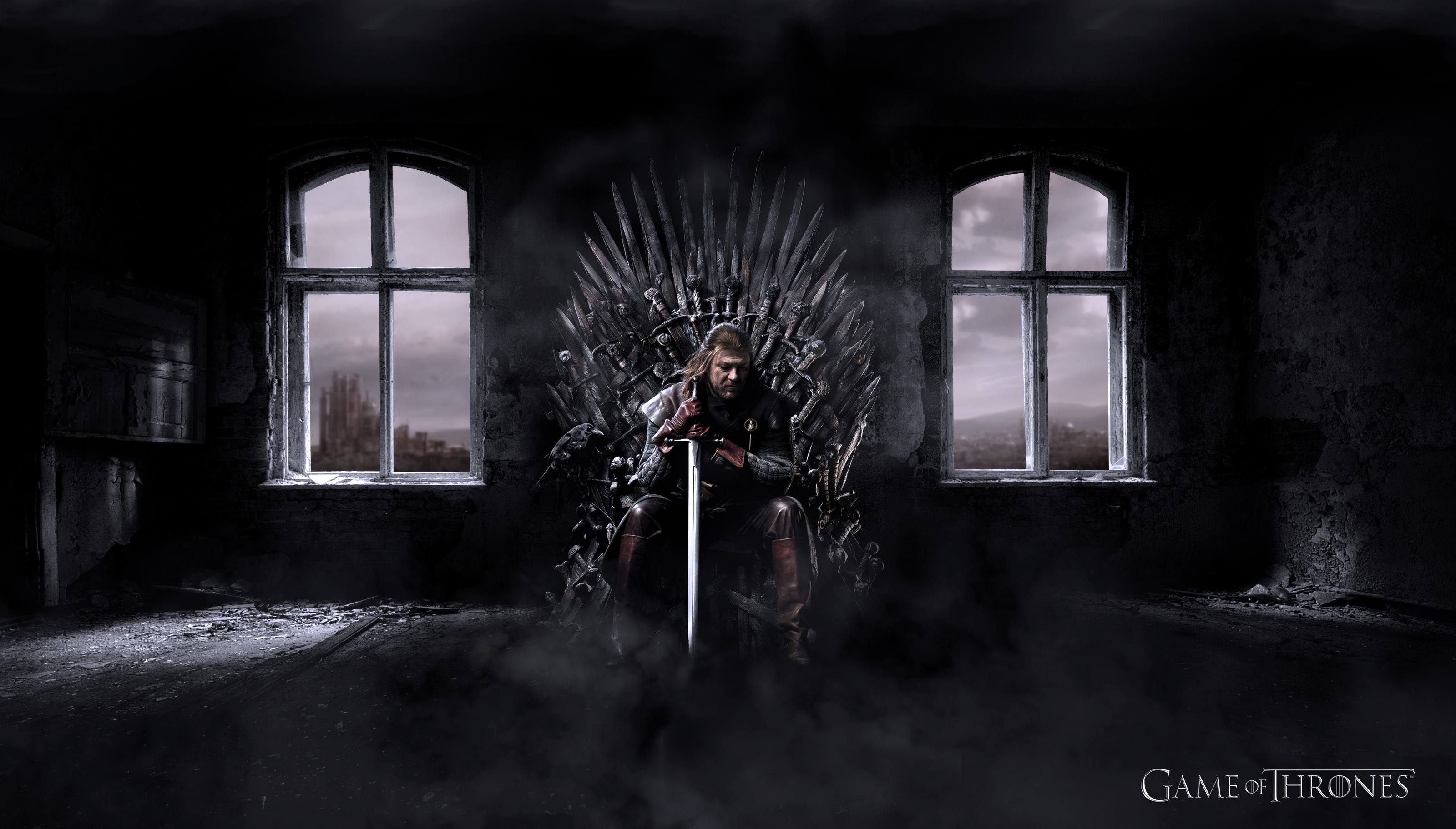 ned stark wallpaper,darkness,black,light,black and white,photography