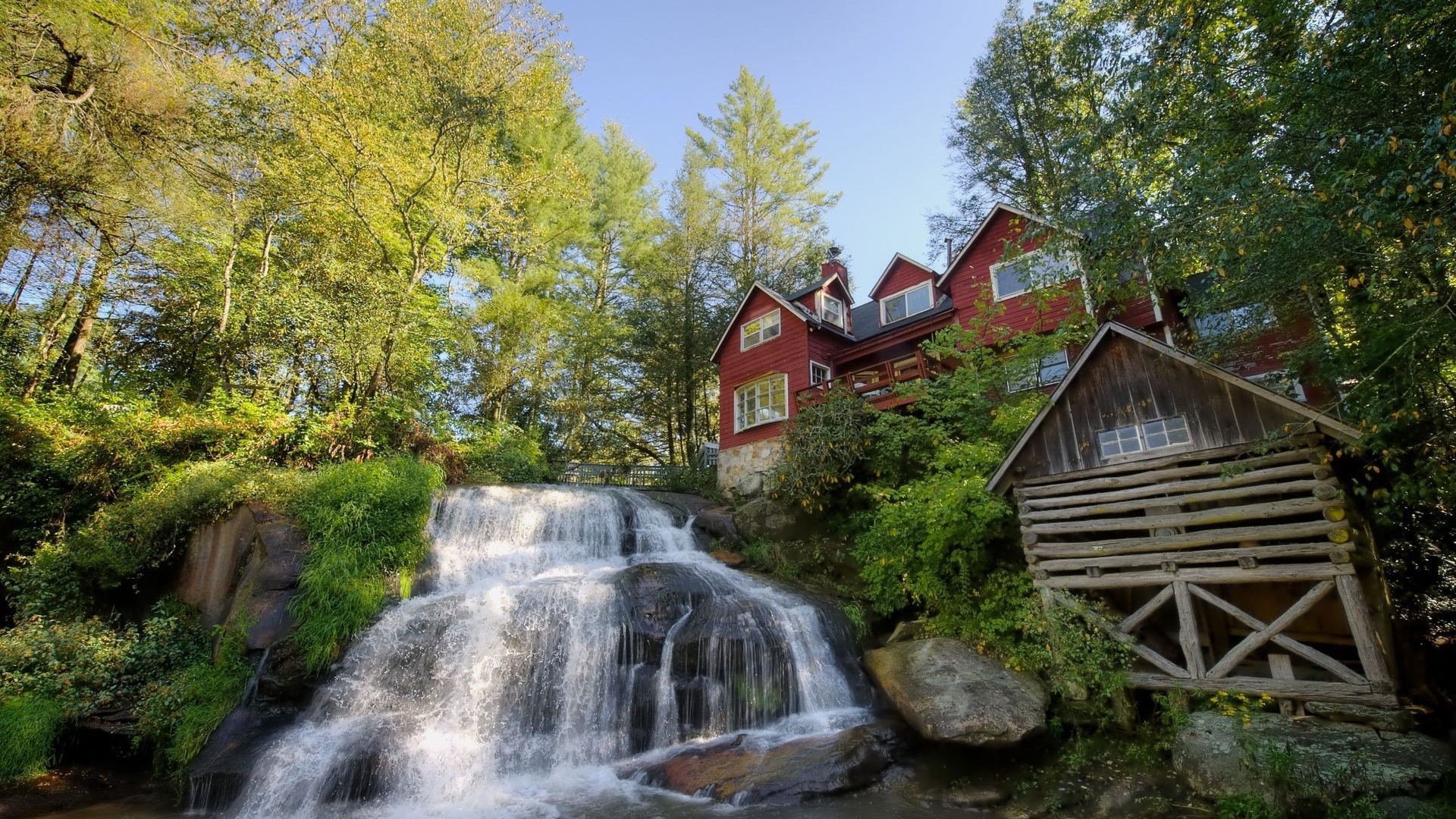 carta da parati casa hd 1080p,paesaggio naturale,corpo d'acqua,natura,cascata,risorse idriche