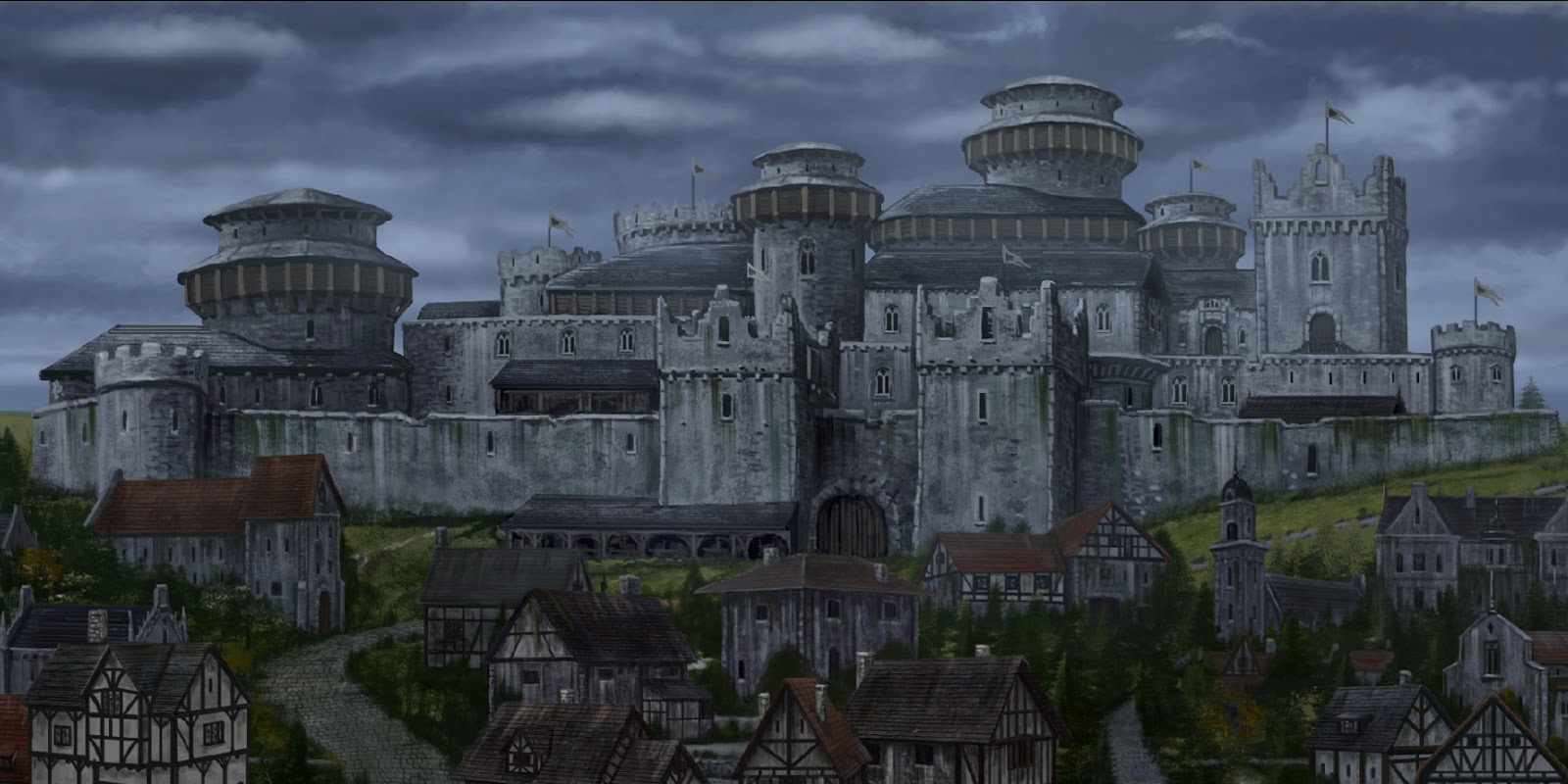 fondo de pantalla de winterfell,arquitectura,cielo,edificio,área urbana,ciudad
