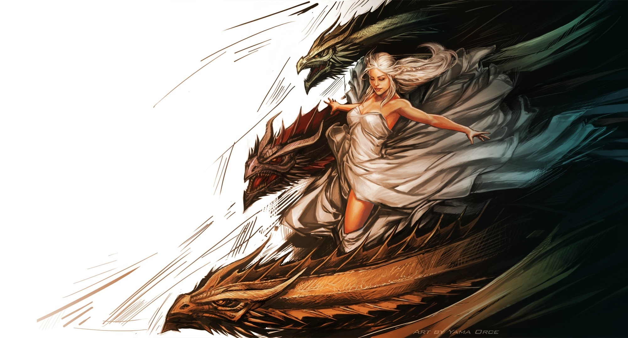 juego de tronos dragon wallpaper,cg artwork,ilustración,arte,mitología,personaje de ficción