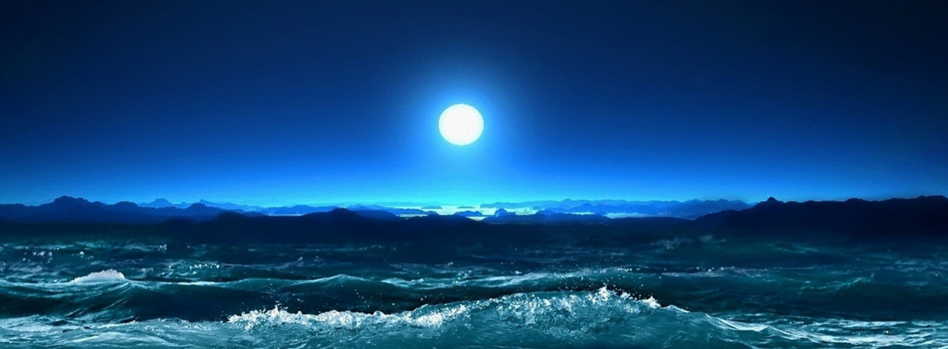 belle lumière de lune amour hd fonds d'écran,ciel,la nature,clair de lune,océan,vague