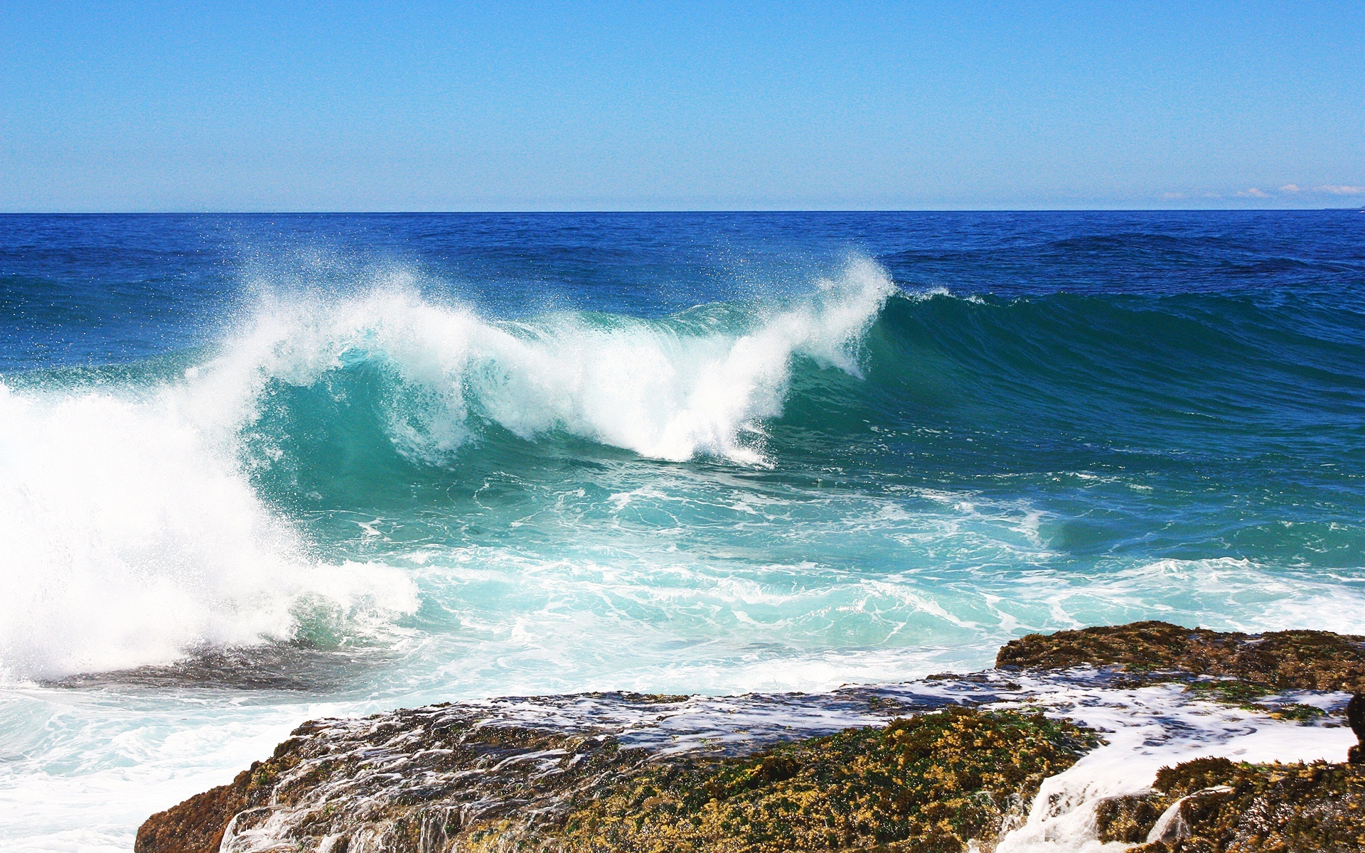 sea nature wallpaper,wave,body of water,wind wave,sea,ocean