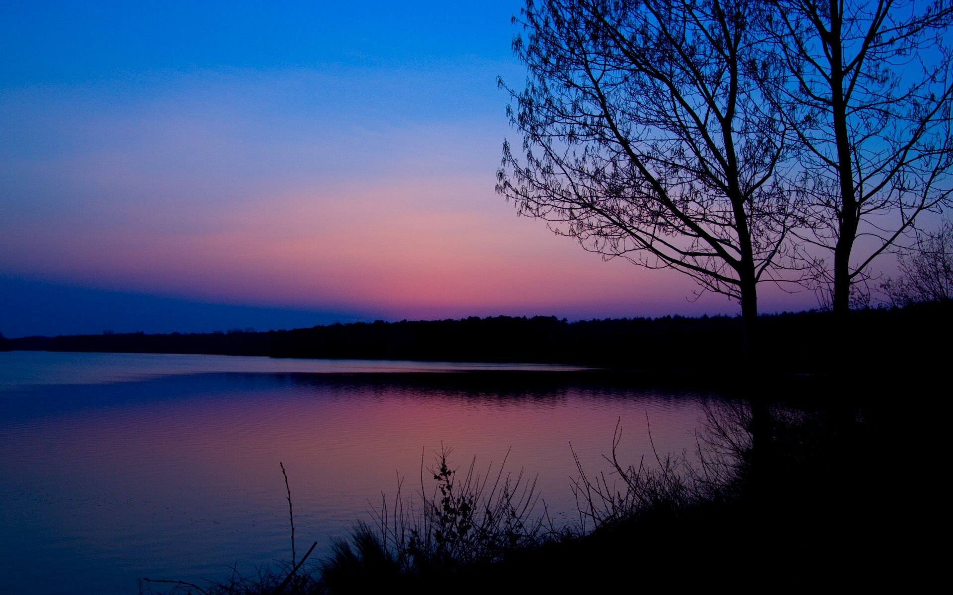 carta da parati natura notte,cielo,natura,blu,paesaggio naturale,orizzonte