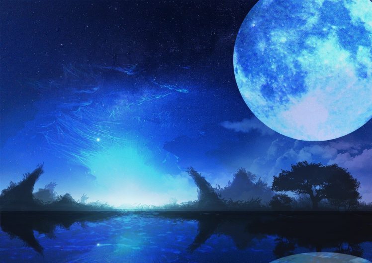 moon sky wallpaper,sky,nature,moonlight,light,astronomical object