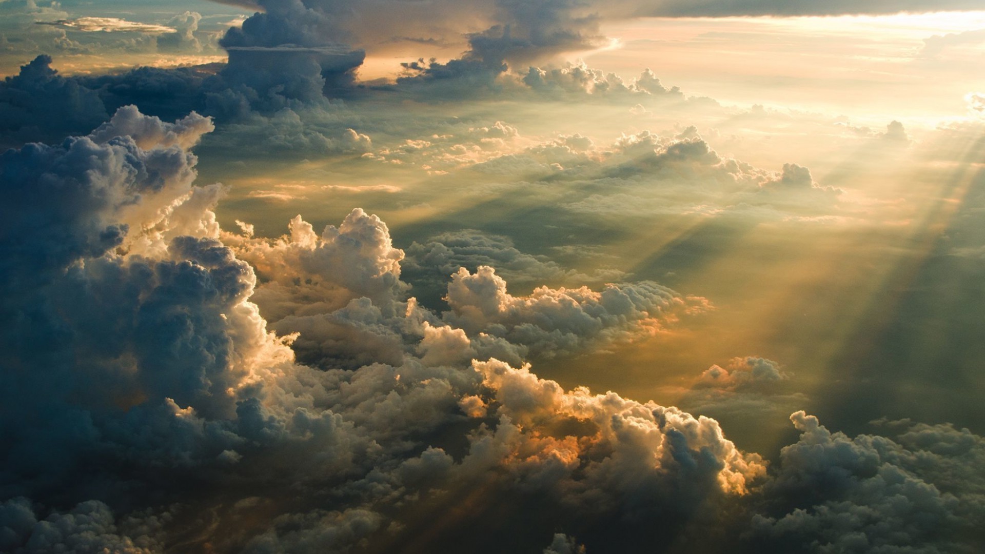 空雲壁紙hd,空,雲,雰囲気,昼間,積雲