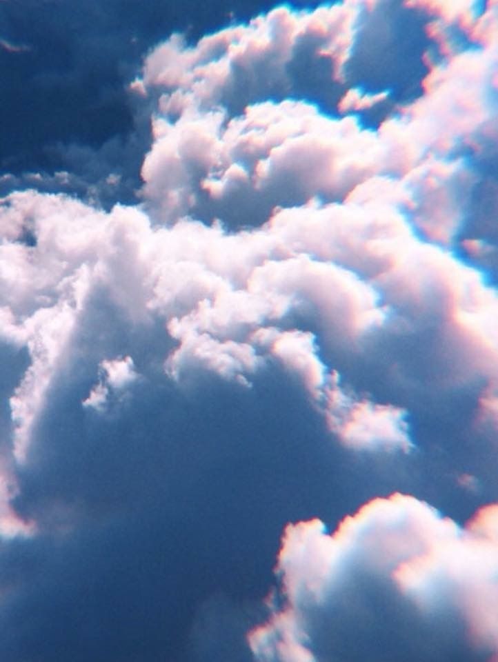 귀여운 구름 벽지,하늘,구름,푸른,낮,적운
