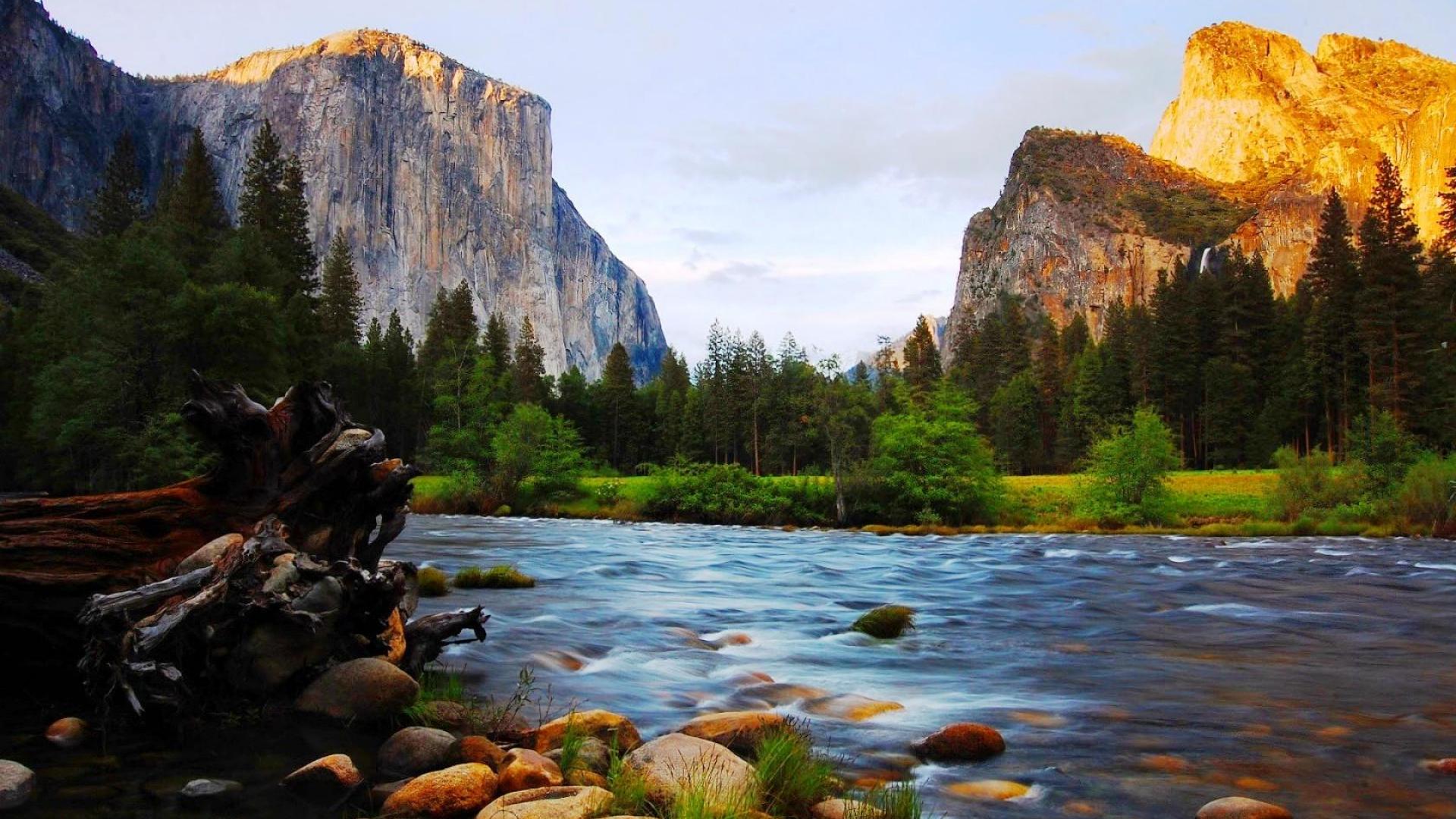 national park wallpaper,natural landscape,nature,body of water,mountainous landforms,mountain