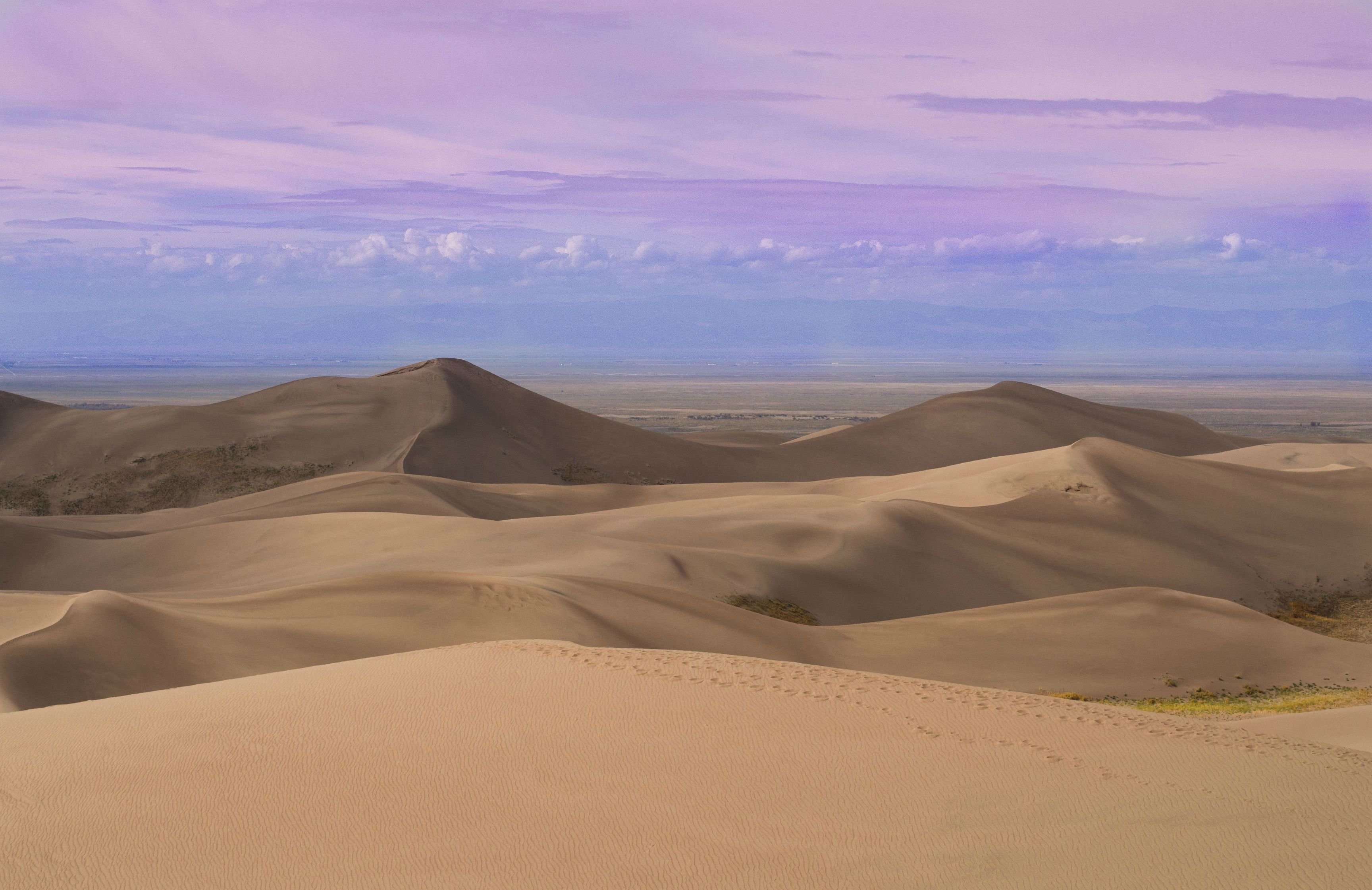 砂丘の壁紙,砂漠,砂,erg,砂丘,空