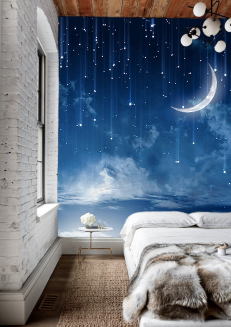 papier peint ciel pour murs,mur,fond d'écran,chambre,design d'intérieur,ciel