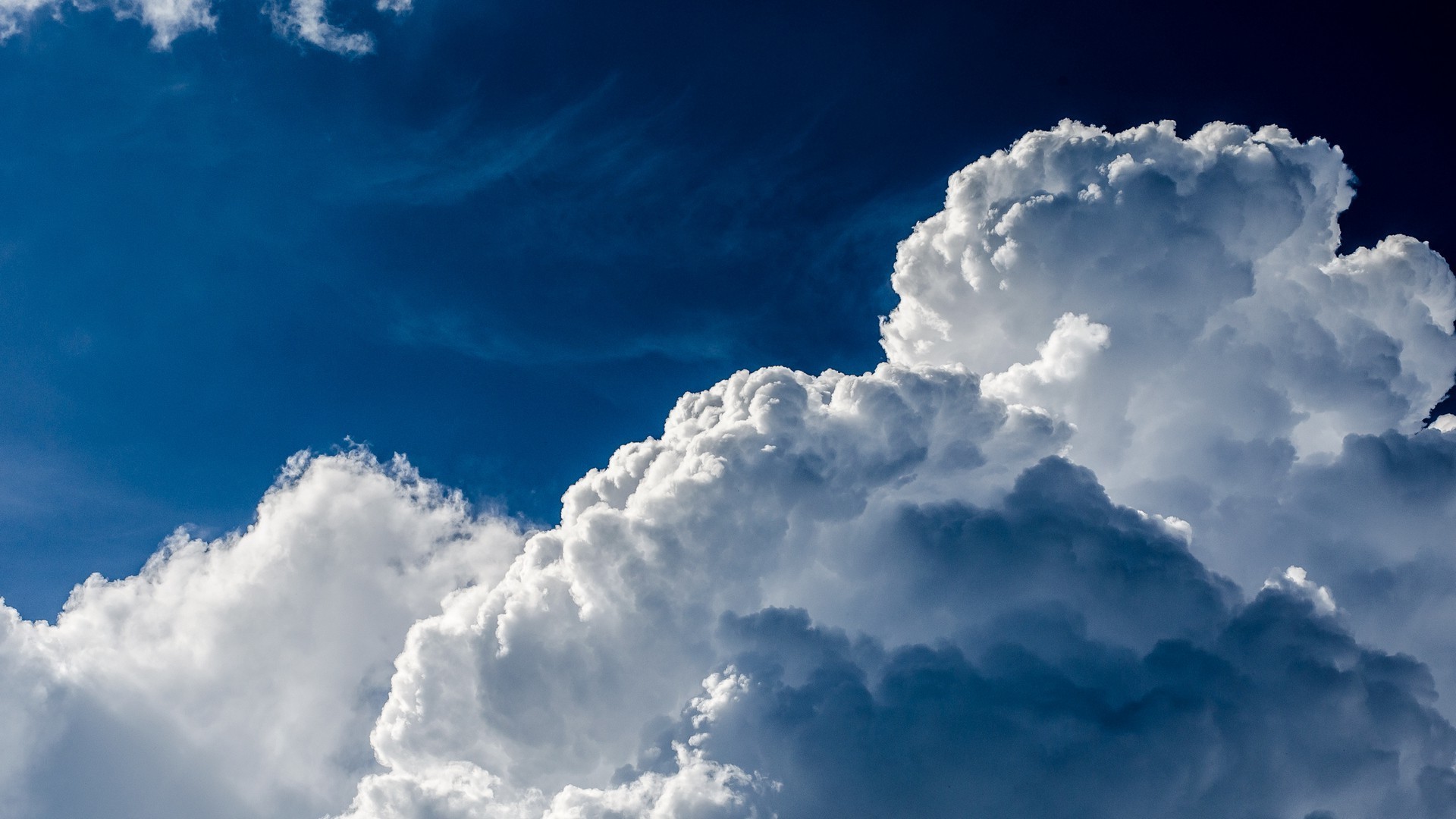 nube cielo fondo de pantalla,cielo,nube,cúmulo,tiempo de día,azul