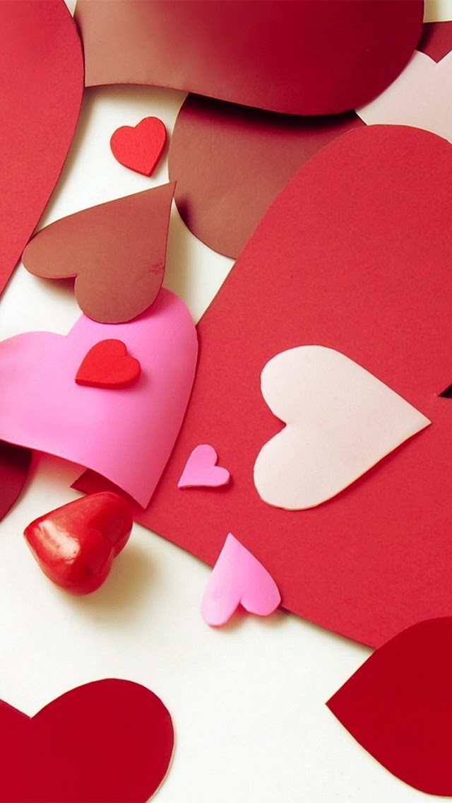 samsung grand wallpaper,red,heart,pink,valentine's day,construction paper