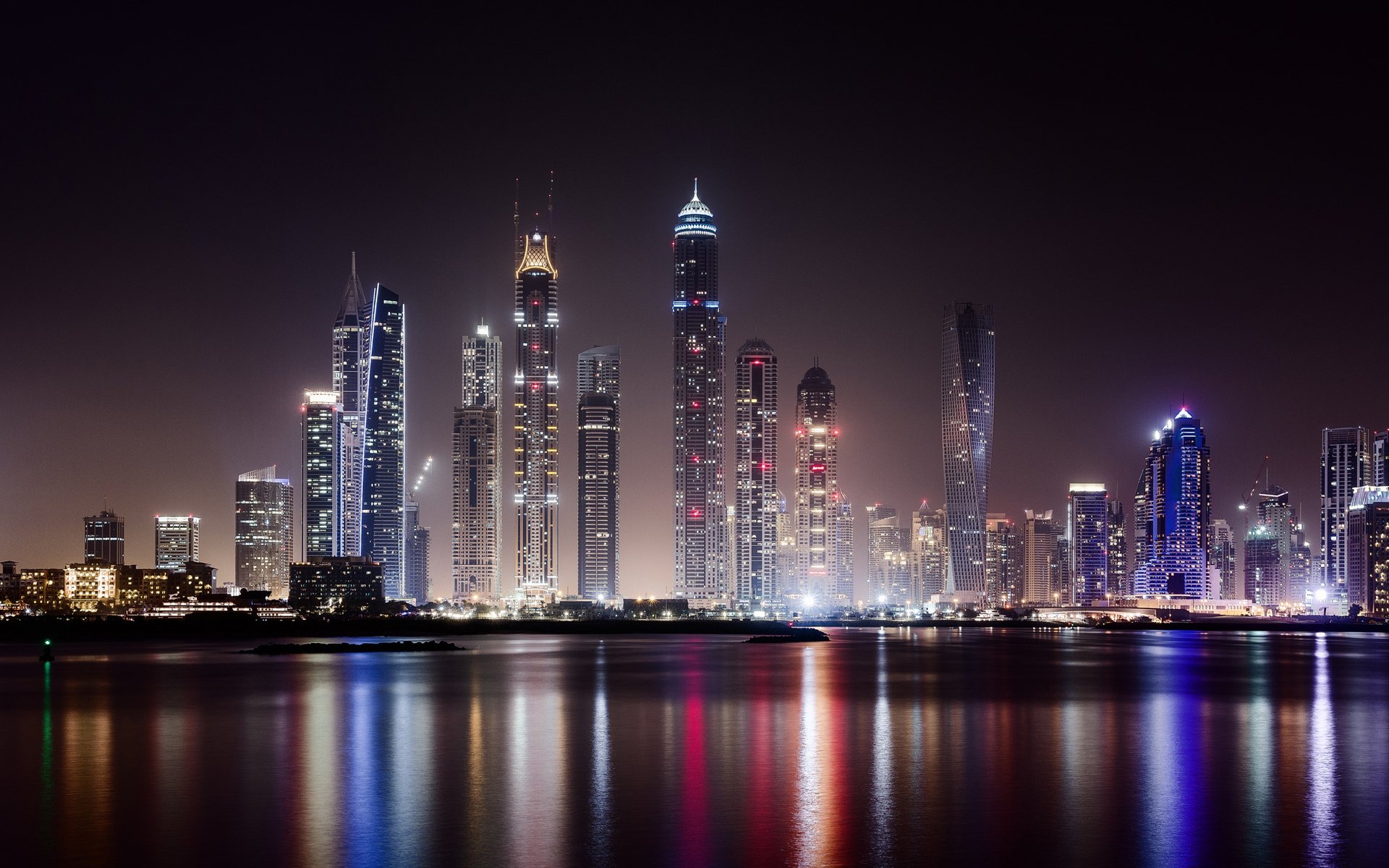 emirati arabi uniti,paesaggio urbano,città,area metropolitana,orizzonte,grattacielo