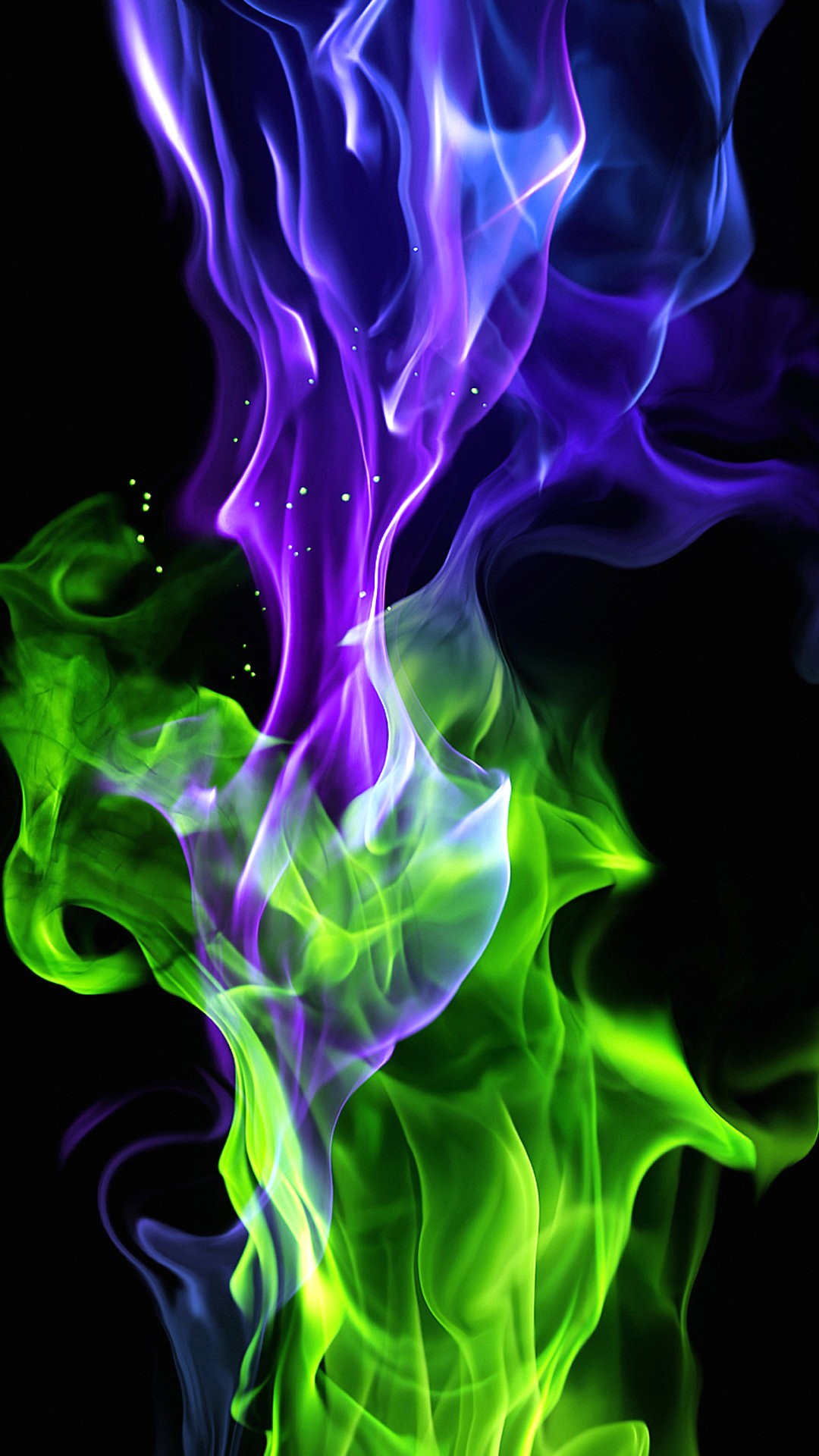 galaxy grand prime wallpaper,green,purple,water,fractal art,smoke