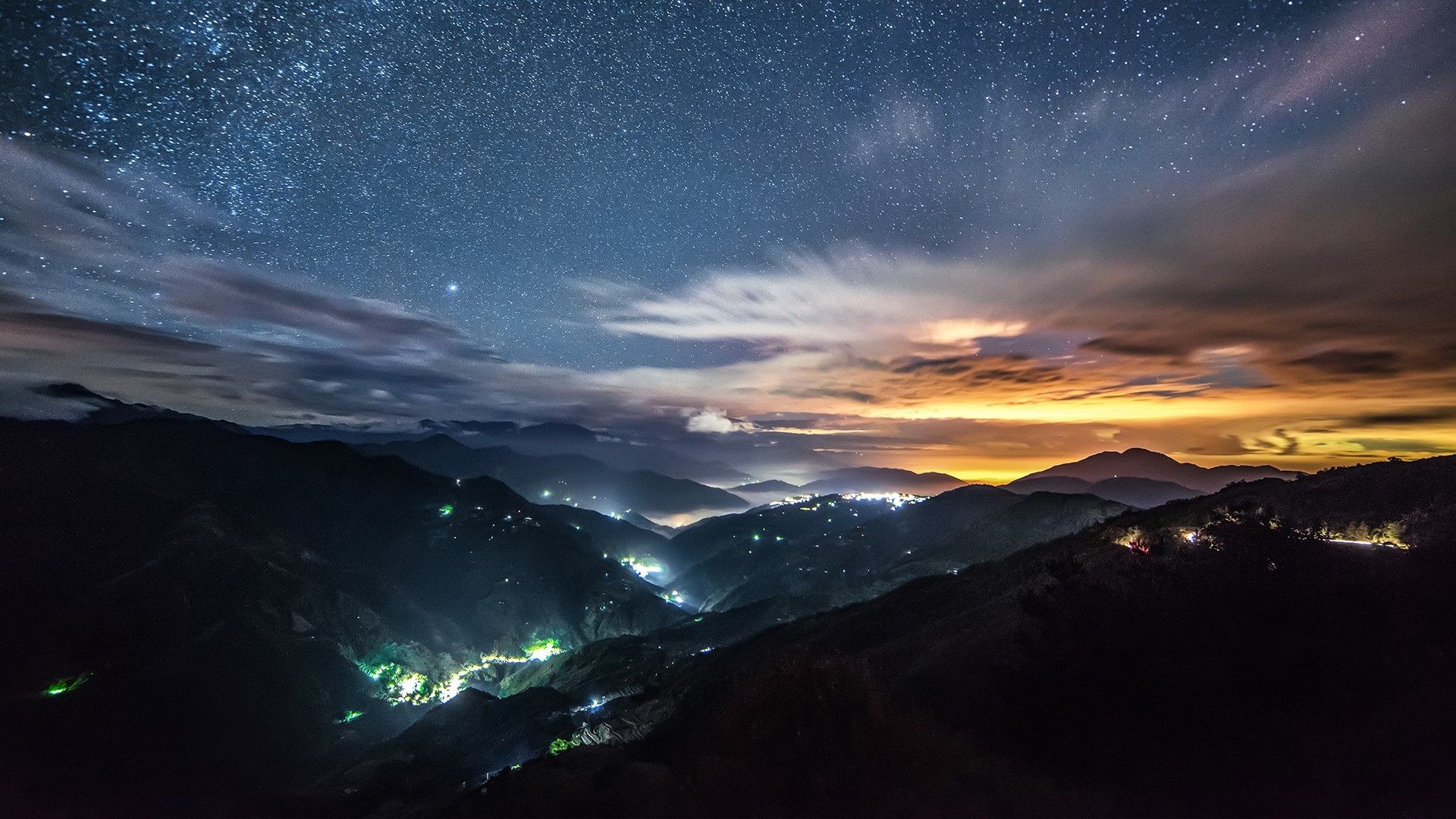 sfondi recenti,cielo,natura,nube,montagna,notte