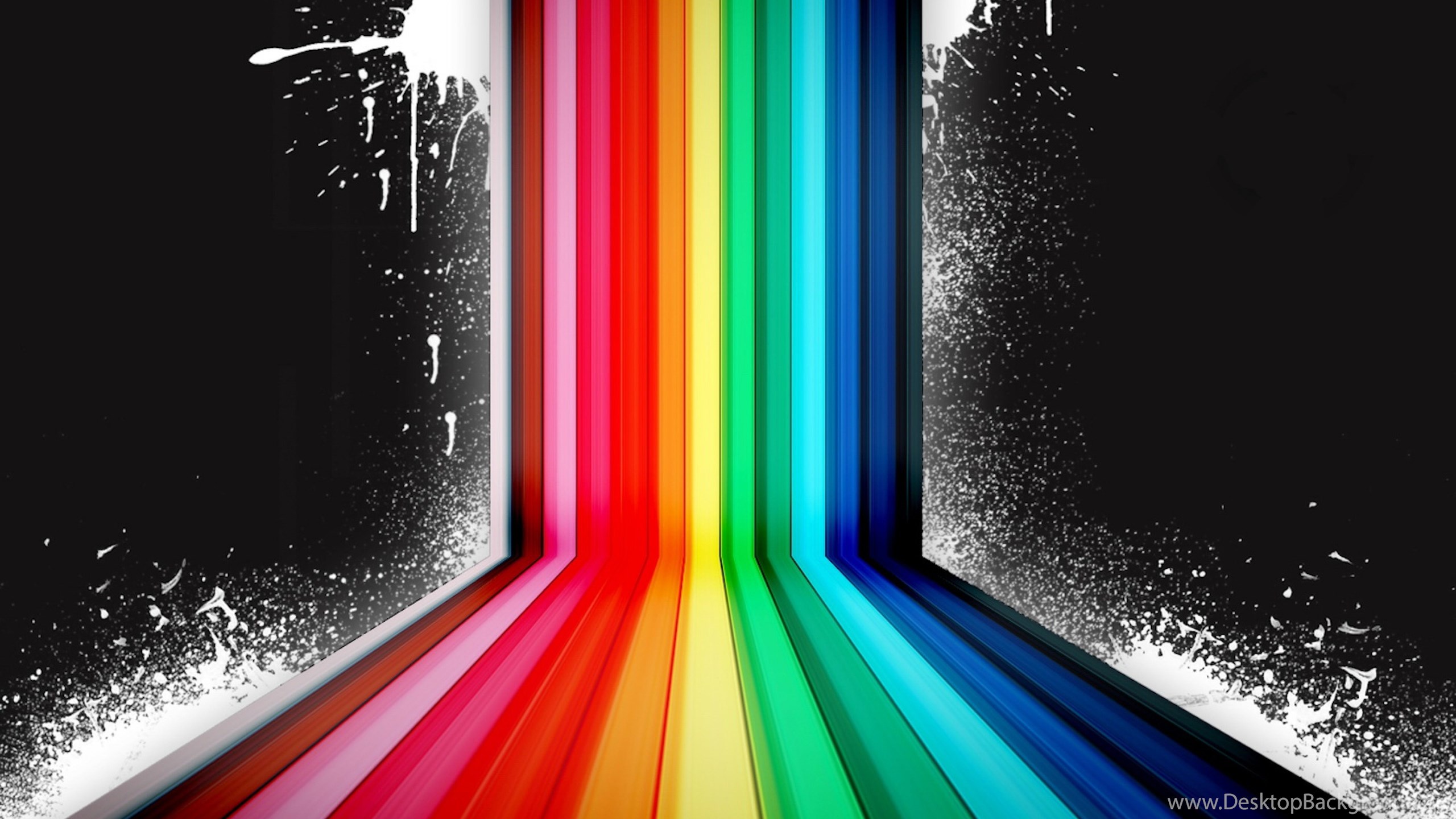rainbow desktop wallpaper,blue,light,colorfulness,graphic design,line