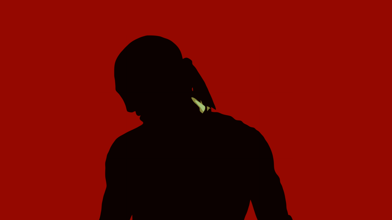 dd wallpaper,red,black,silhouette,backlighting,font