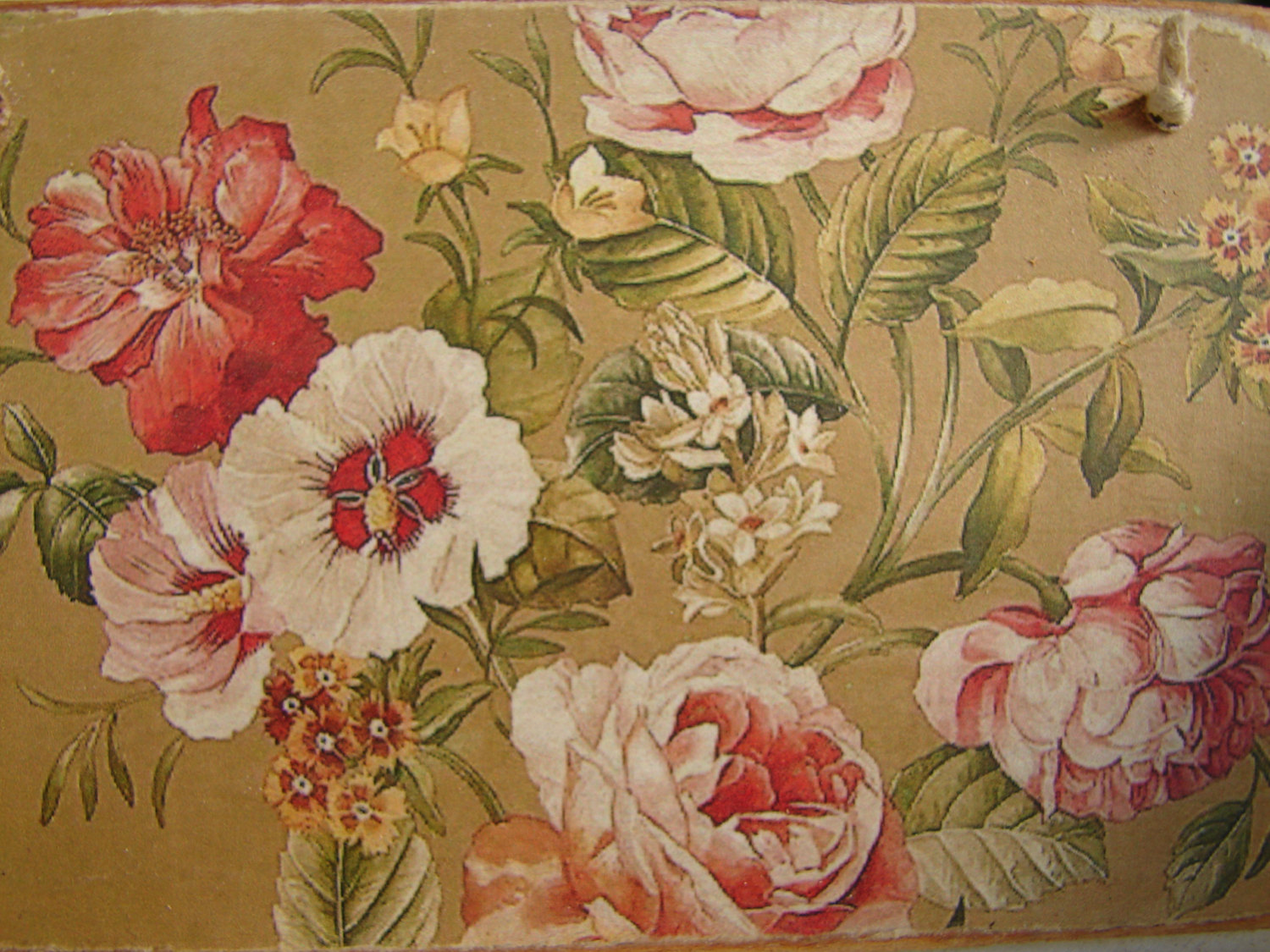 ビクトリア朝の花の壁紙,花,工場,庭のバラ,静物,繊維