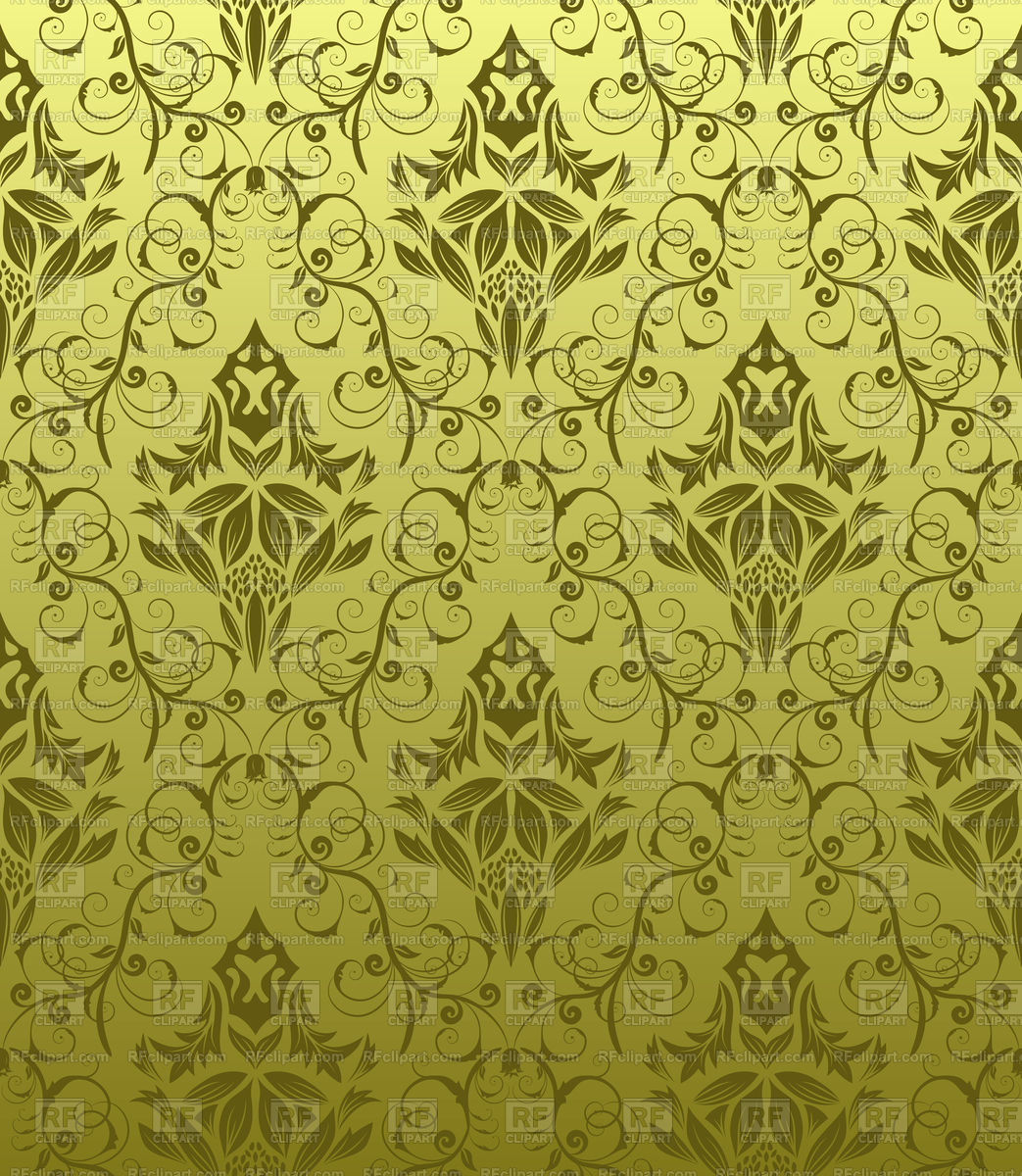 Victorian Wallpaper Pattern Green WallpaperUse