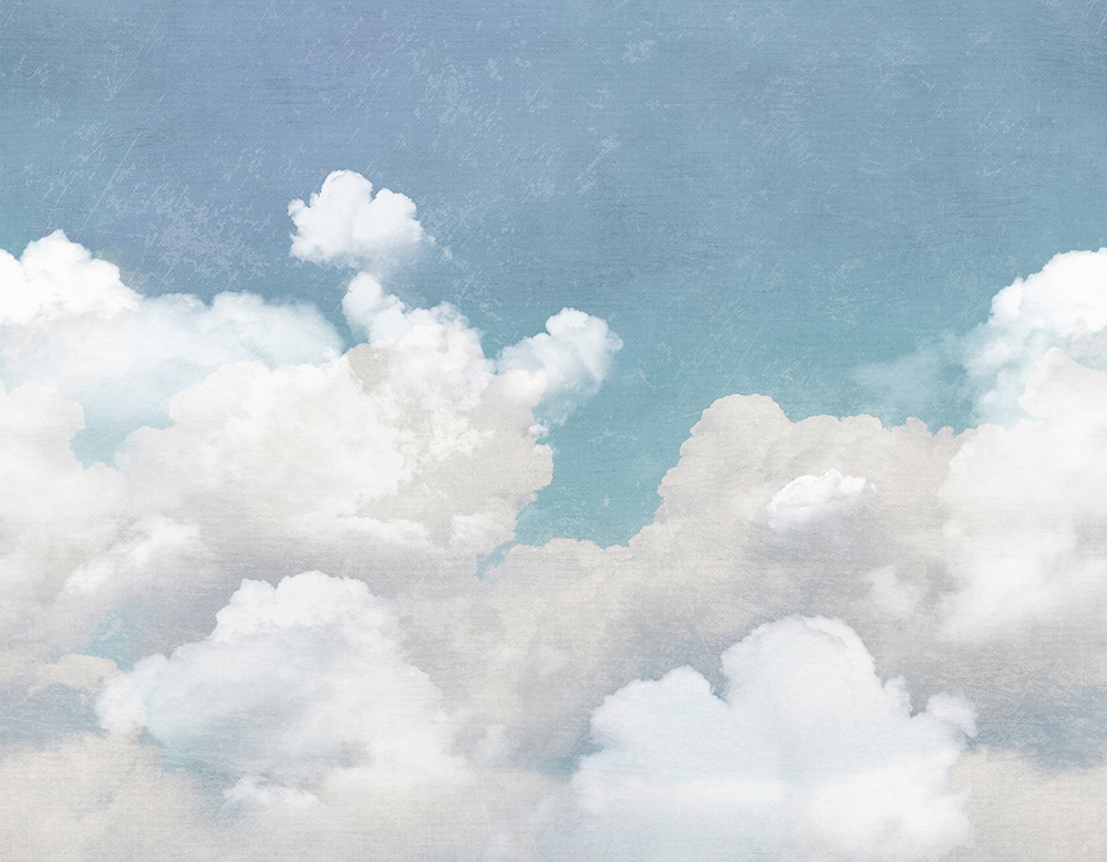 papier peint nuage pour murs,ciel,nuage,jour,cumulus,blanc