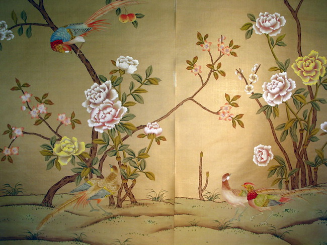 tapete im chinesischen stil,blume,pflanze,hintergrund,stillleben,blumendesign