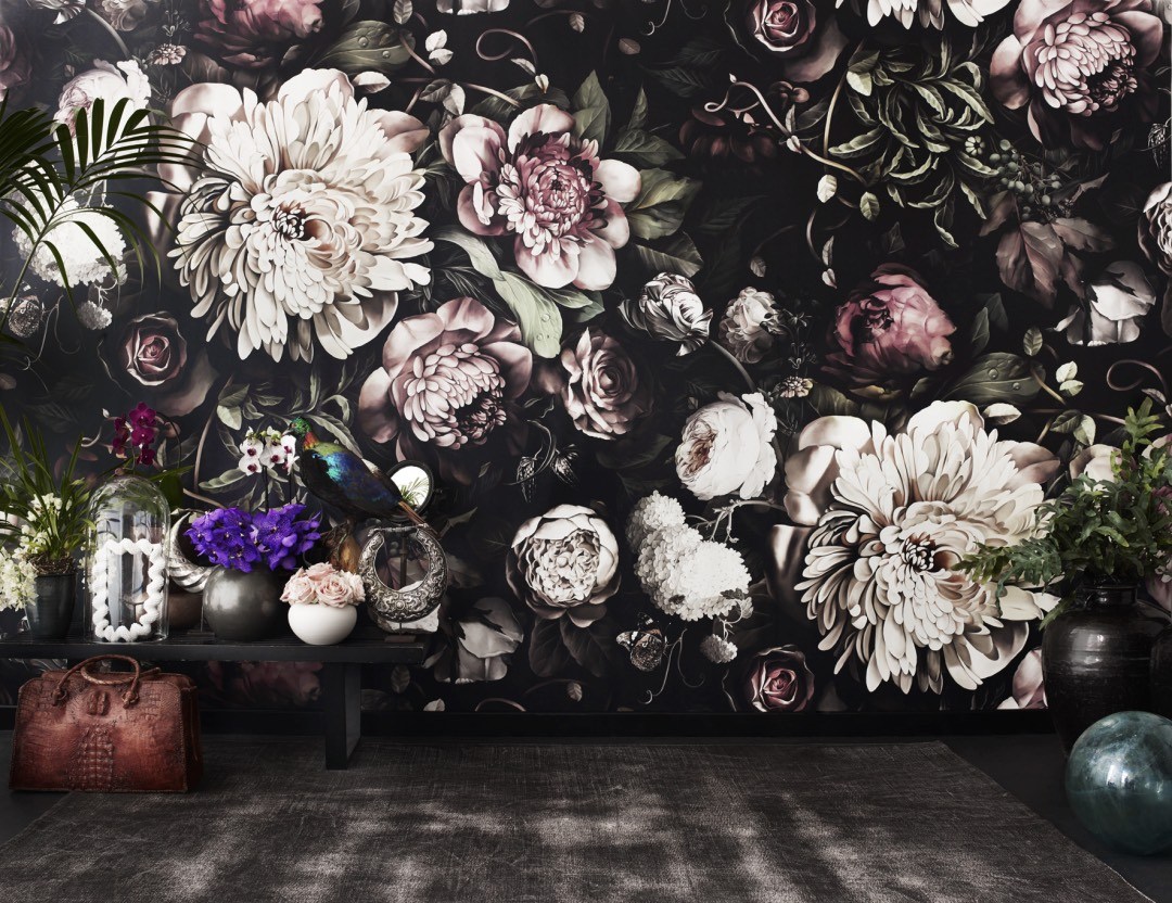 큰 꽃 벽지,보라색,정물,꽃,식물,벽지