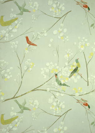 papel pintado de pájaros para paredes,fondo de pantalla,pájaro,hoja,ramita,árbol