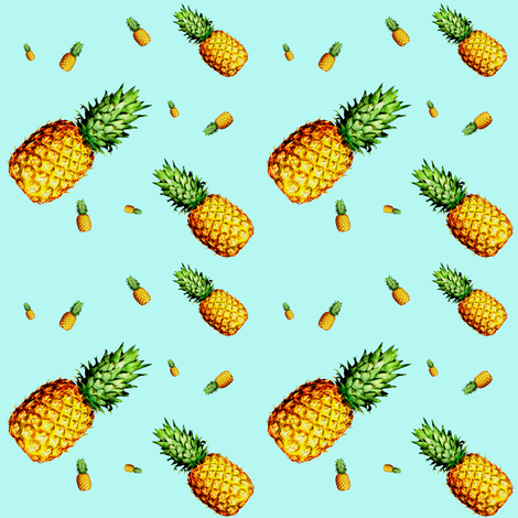 small print wallpaper,pineapple,fruit,plant,ananas,strawberry