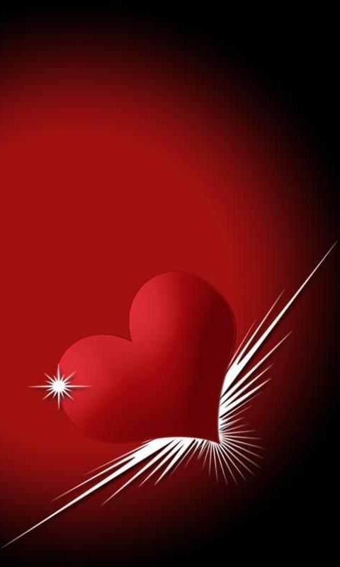 サムスン銀河j1のhd壁紙,赤,心臓,愛,バレンタイン・デー,空