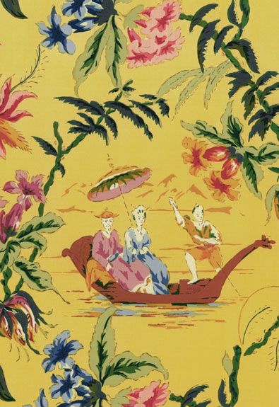 chinoiserie tapete schumacher,textil ,pflanze,illustration,kunst,muster