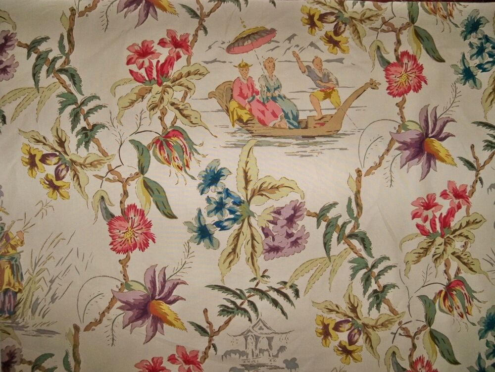 papier peint chinoiserie schumacher,textile,modèle,arts visuels,broderie,plante