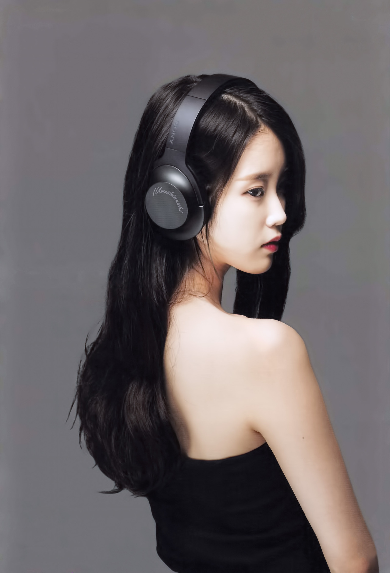 iu fondo de pantalla iphone,cabello,peinado,equipo de sonido,oído,auriculares