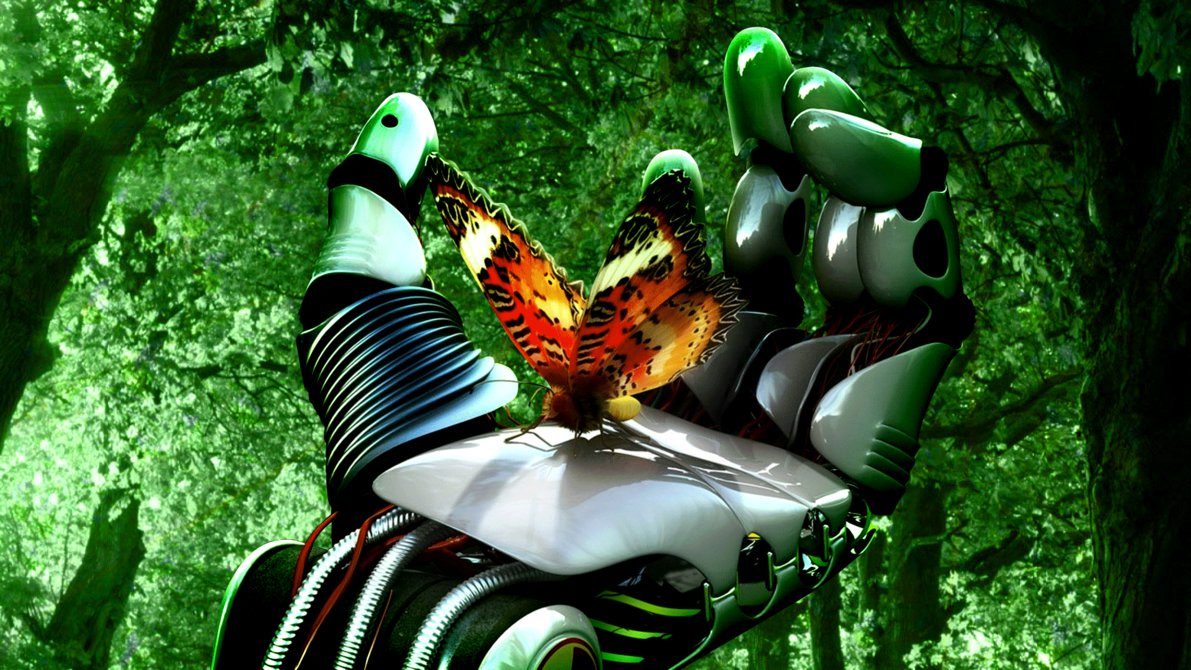 wallpaper technik,green,natural environment,butterfly,botany,organism