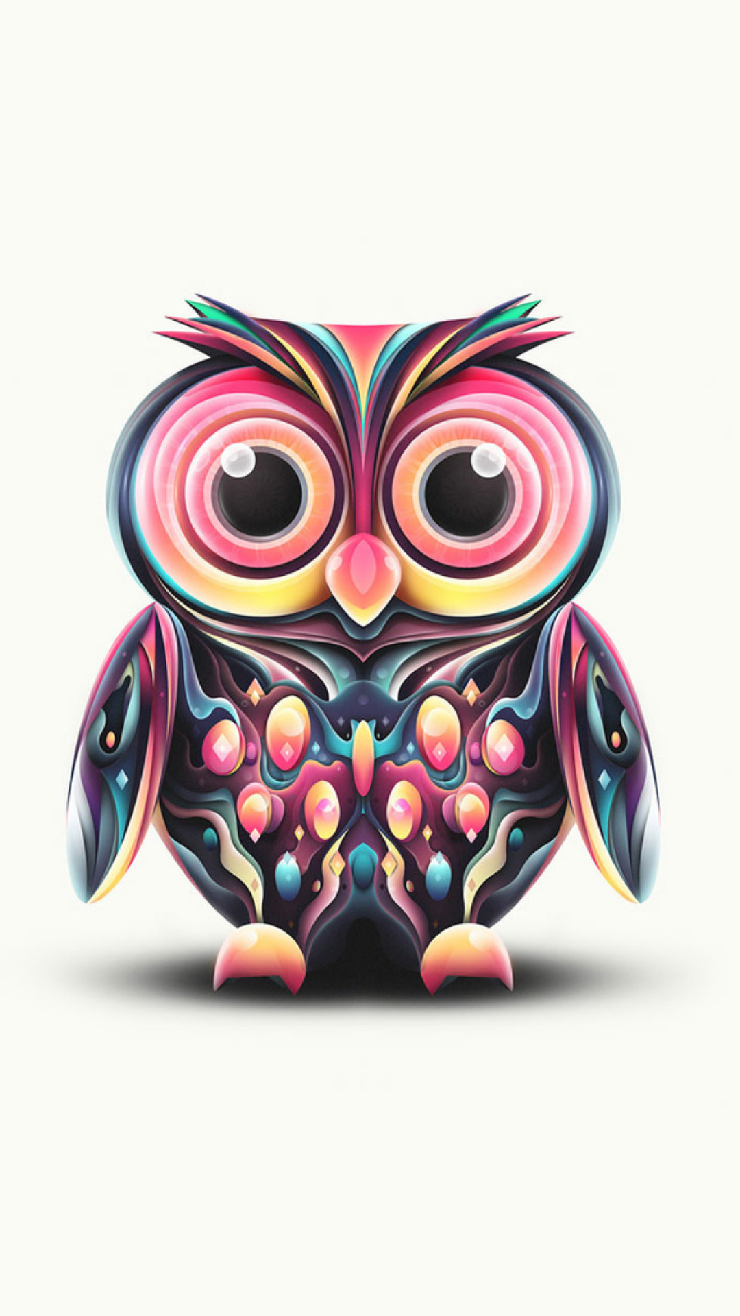 fonds d'écran gratuits pour android,hibou,rose,oiseau de proie,oiseau,violet