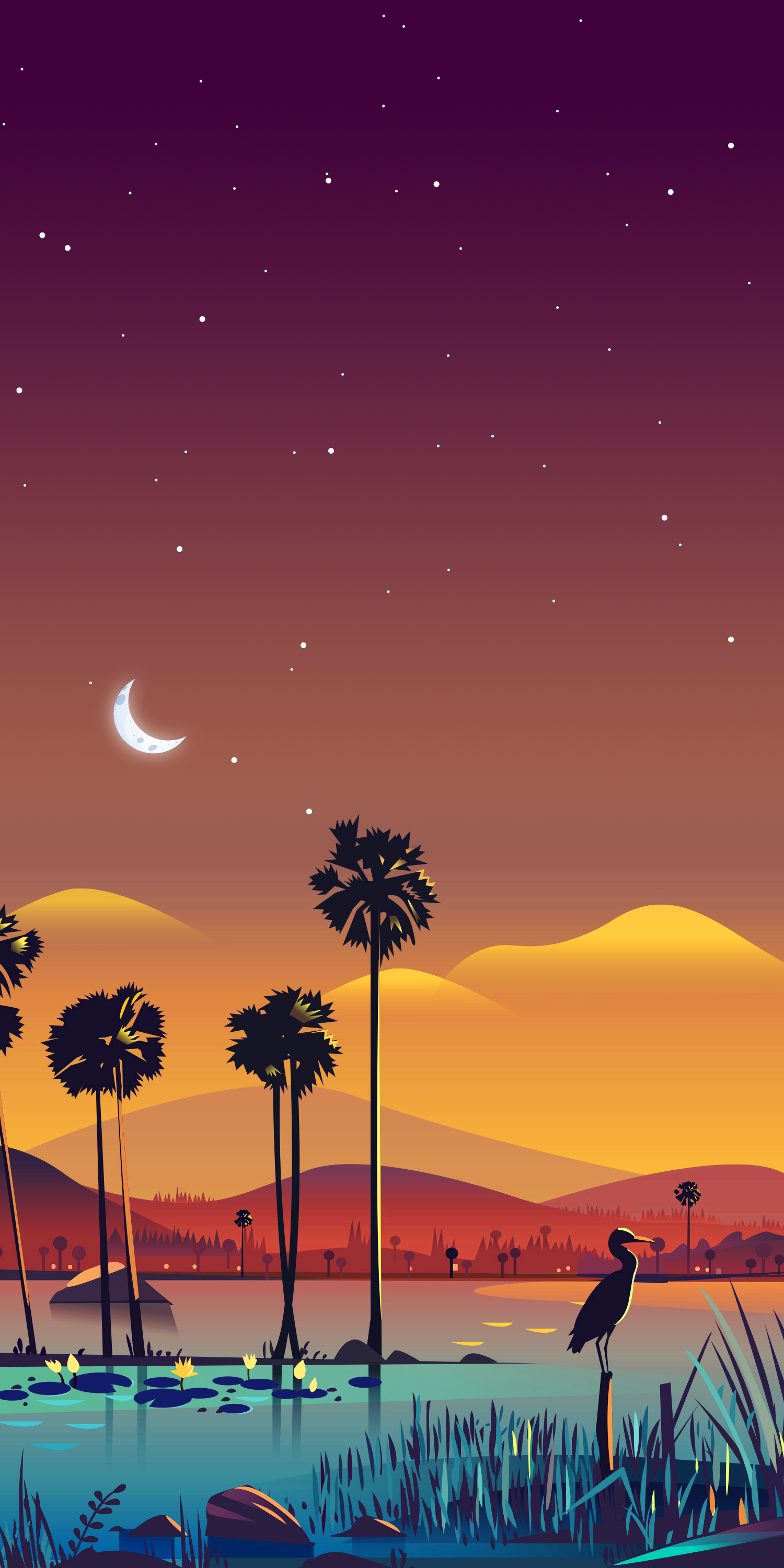 free wallpaper backgrounds for android,sky,nature,illustration,tree,horizon