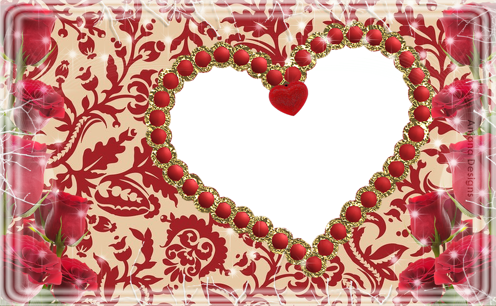 amour de cadre de papier peint,cœur,rouge,amour,rose,cœur