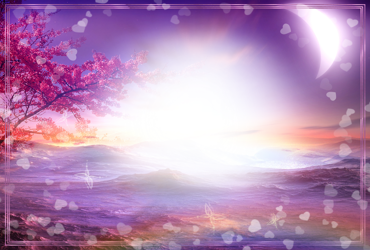 amour de cadre de papier peint,ciel,violet,violet,rose,atmosphère