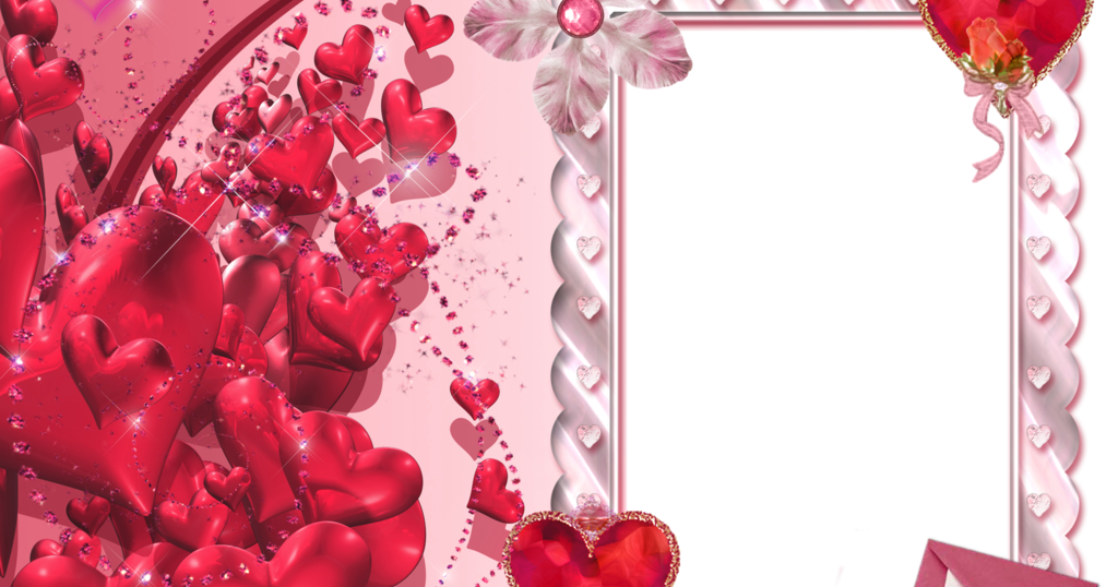 papel pintado marco amor,corazón,rojo,día de san valentín,rosado,amor