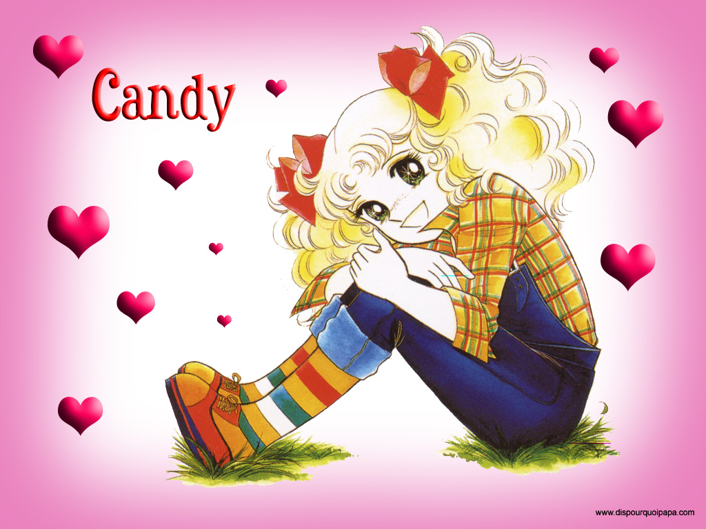 candy candy wallpaper,cartoon,text,love,valentine's day,illustration