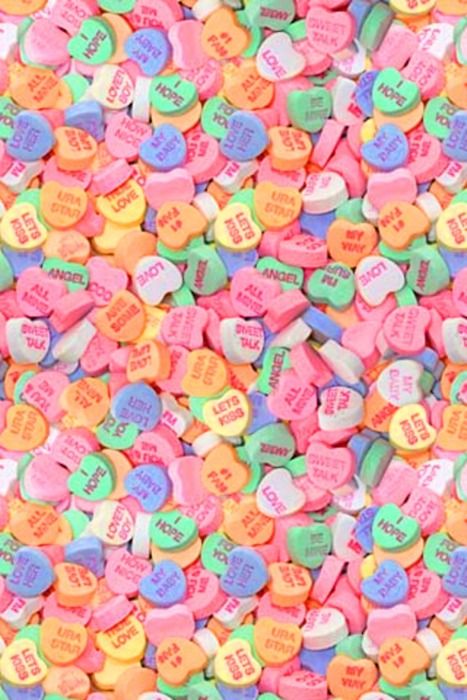 cute candy wallpaper,pattern,heart,confectionery,candy,sweetness