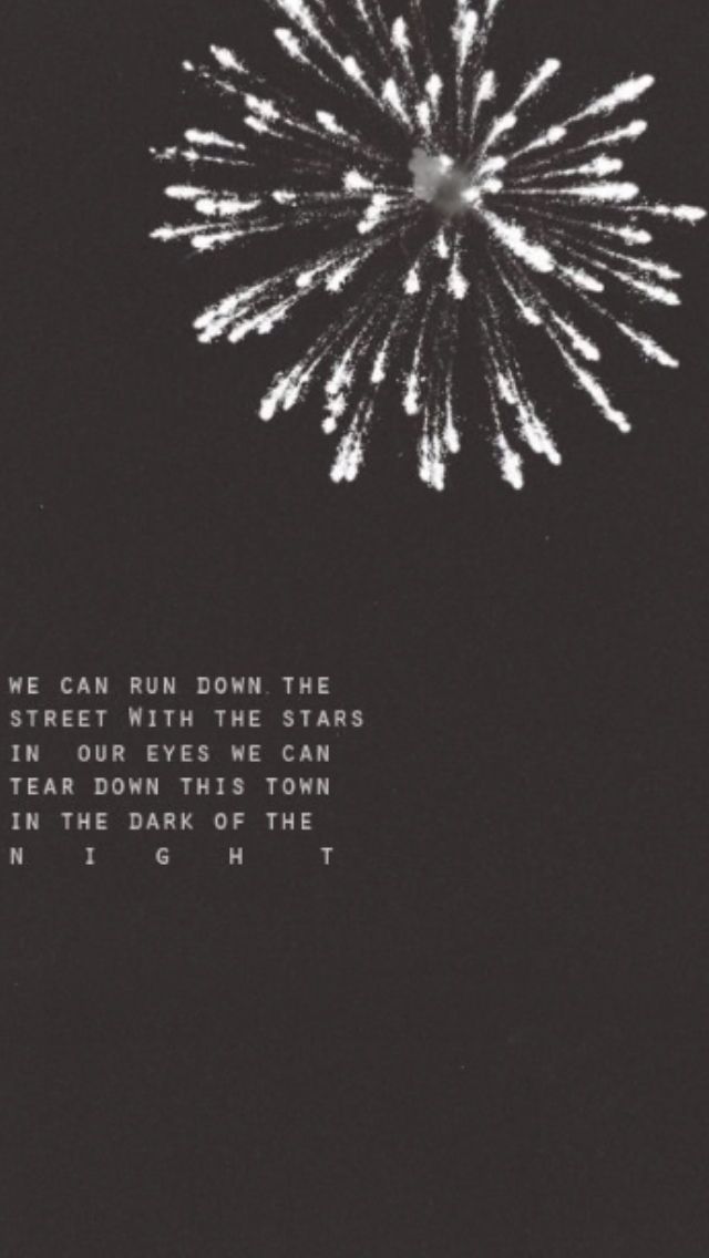 5sos lyrics wallpaper,fuegos artificiales,negro,en blanco y negro,fuente,diwali