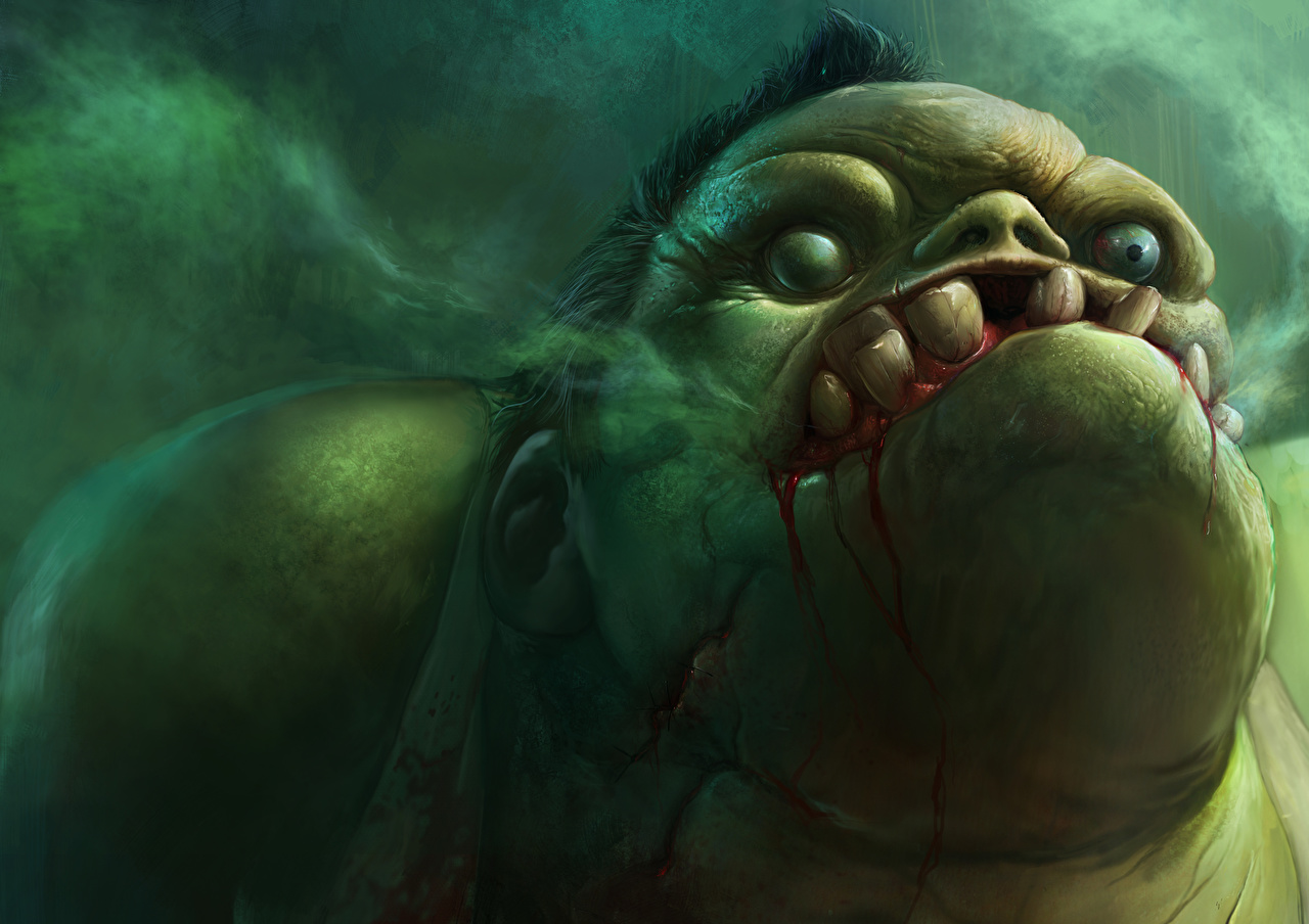 скачать wallpaper,fictional character,hulk,cg artwork,mouth,illustration